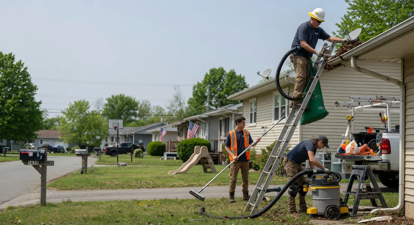 Gutter Installation in Mill Shoals, IL near me